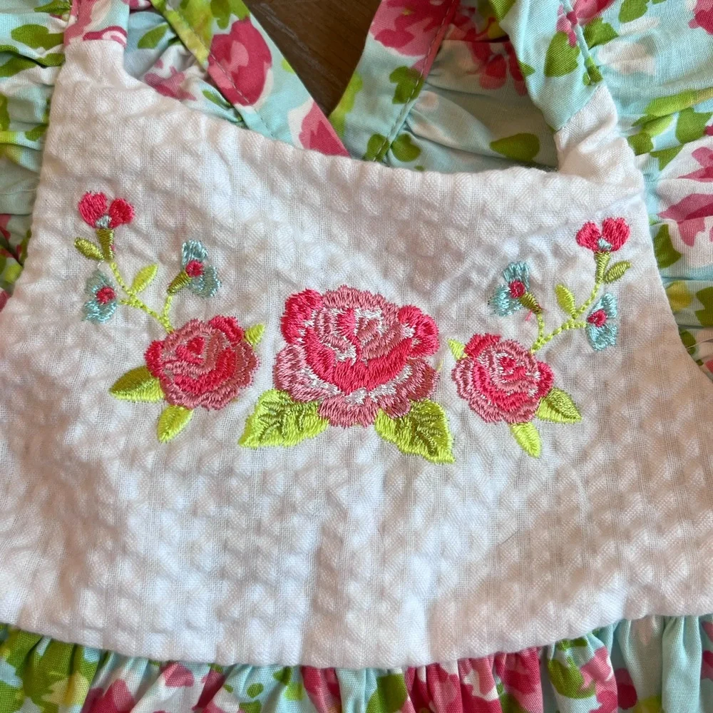 Bonnie Baby Girls 3-6 Month Romper